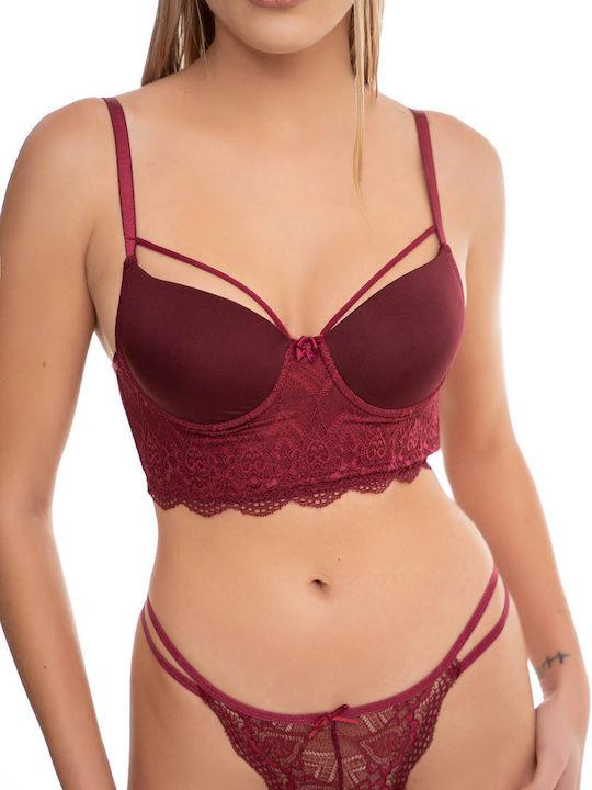 Δαντελένιο Σετ Εσωρούχων Bralette με Slip - LAYLA